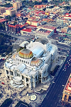 Palacio de Bellas Artes Palace of Fine Arts. Mexico City. Mexico.