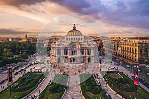 Palacio de Bellas Artes, Palace of Fine Arts, Mexico City photo