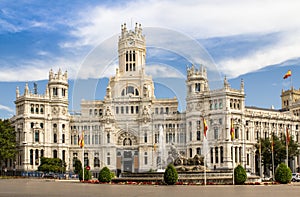 Palacio de Comunicaciones in Madrid, Spain photo