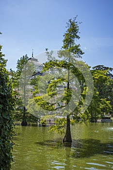 The Palacio de Cristal, Buen Retiro Park, Madrid, Spain