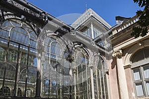 Palacio de Cristal del Retiro - The Glass Palace in Madrid