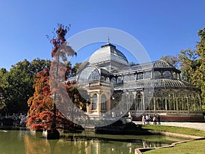 The Palacio de Cristal `Glass Palace`