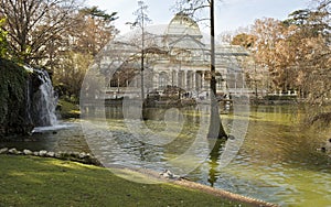 Palacio de Cristal in Madrid - Spain photo