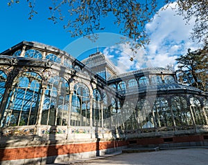 Palacio de Cristal, Parque del Buen Retiro, Madrid photo