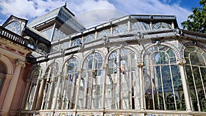 Palacio de Cristal, Parque del Retiro, Madrid, Spain