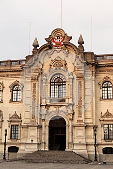 Palacio de Gobierno in Lima photo