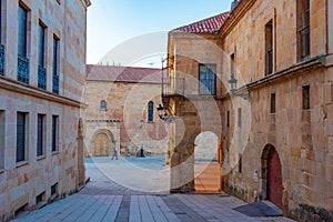 Palacio de la Audiencia theatre in Spanish town Soria photo