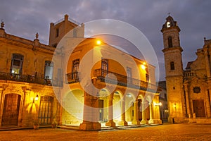 Palacio de los Marqueses de Aguas Claras, Old Havana, Cuba photo