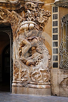 Palacio del Marques de Dos Aguas, Valencia, Spain photo