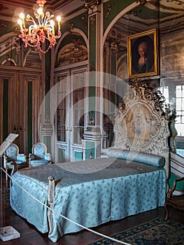 Palacio Nacional de Queluz National Palace. Quarto da Rainha aka Queens Room. photo