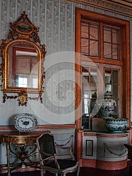 Palacio Nacional de Queluz National Palace. Sala de Jantar aka Dining Room. photo