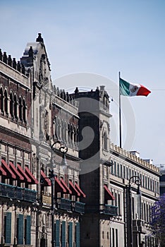 Palacio Nacional (National Palace) at the ZÃÂ³calo, Mexico City photo