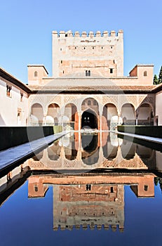 Palacio Nazaries, Alhambra, Granada photo