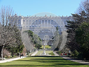 Palacio Real in Madrid, Spain photo