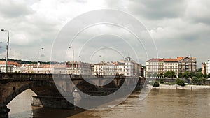 Palacky Bridge, Prague - Czech Republic