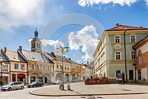 Palacky Square With Old Buildings-Kutna Hora photo