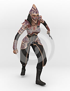 Paladin Warrior with knife