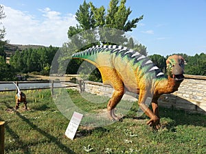 Palaeontology Center of Villar del Rio. Soria Highlands. The Ichnite Route