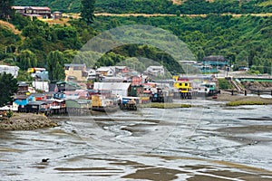 Palafitos in Chiloe