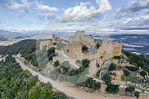 Palafolls Castle in the province of Barcelona Spain photo