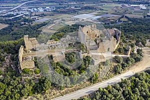 Palafolls Castle in the province of Barcelona Spain photo