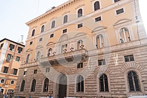 Palais Cipolla exterior, Rome