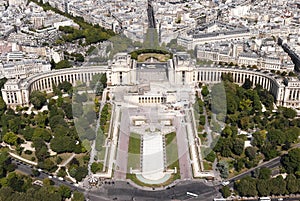 Palais de Chaillot in Paris France photo