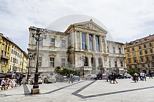 Palais de Justice in Nice in France