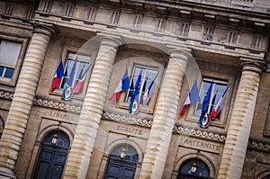 Palais de justice in Paris France