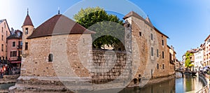 Palais de l'Isle, in Annecy, Haute-Savoie, France