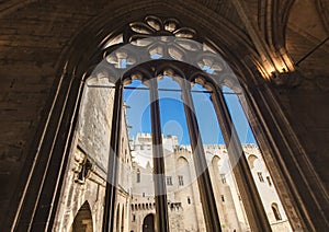 Palais des Papes in Avignon, France