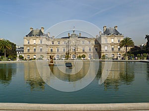 Palace Luxembourg (Paris) France now residence of Senate photo