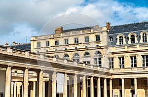 The Palais-Royal in Paris, France