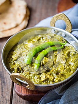 Palak paneer