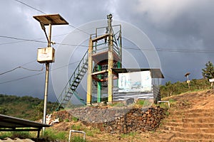 Palakkayam thattu, panoramic view of Kannur, Kerala, India