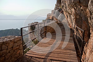 Palamidi castle bridge