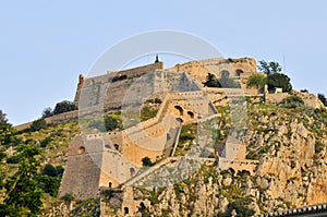 Palamidi fortress, Nafplio, greece photo