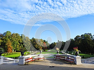 Palanga town park, Lithuania