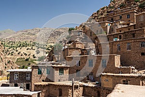 Palangan - old stony village in Kurdistan.