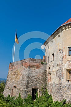 Palanok Castle. Mukacheve, Carpathians