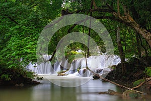 Palatha Waterfall Umphang Tak ,Thailand.