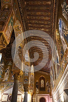 The Palatine Chapel of Palermo in Sicily