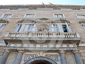 Palau de la Generalitat de Catalunya in Barcelona photo