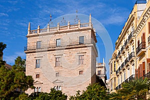 Palau de la Generalitat Valenciana Palace in Valencia photo