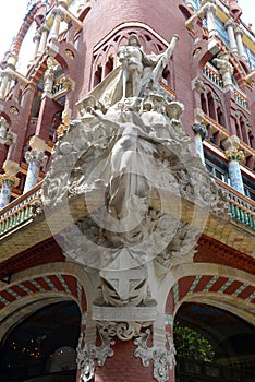 Palau de la MÃÂºsica Catalana, Barcelona, Spain photo