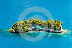 Palau islands from above