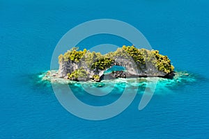 Palau islands from above