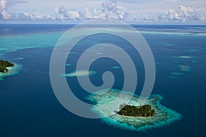 Palau Islands Bird eye view