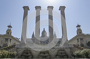 The Palau Nacional of Barcelona