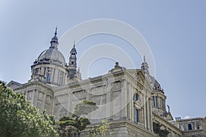 The Palau Nacional of Barcelona